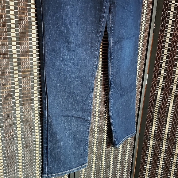 Eddie Bauer Revival high rise Womens Dark Blue Jeans Sz 16 - Picture 4 of 6